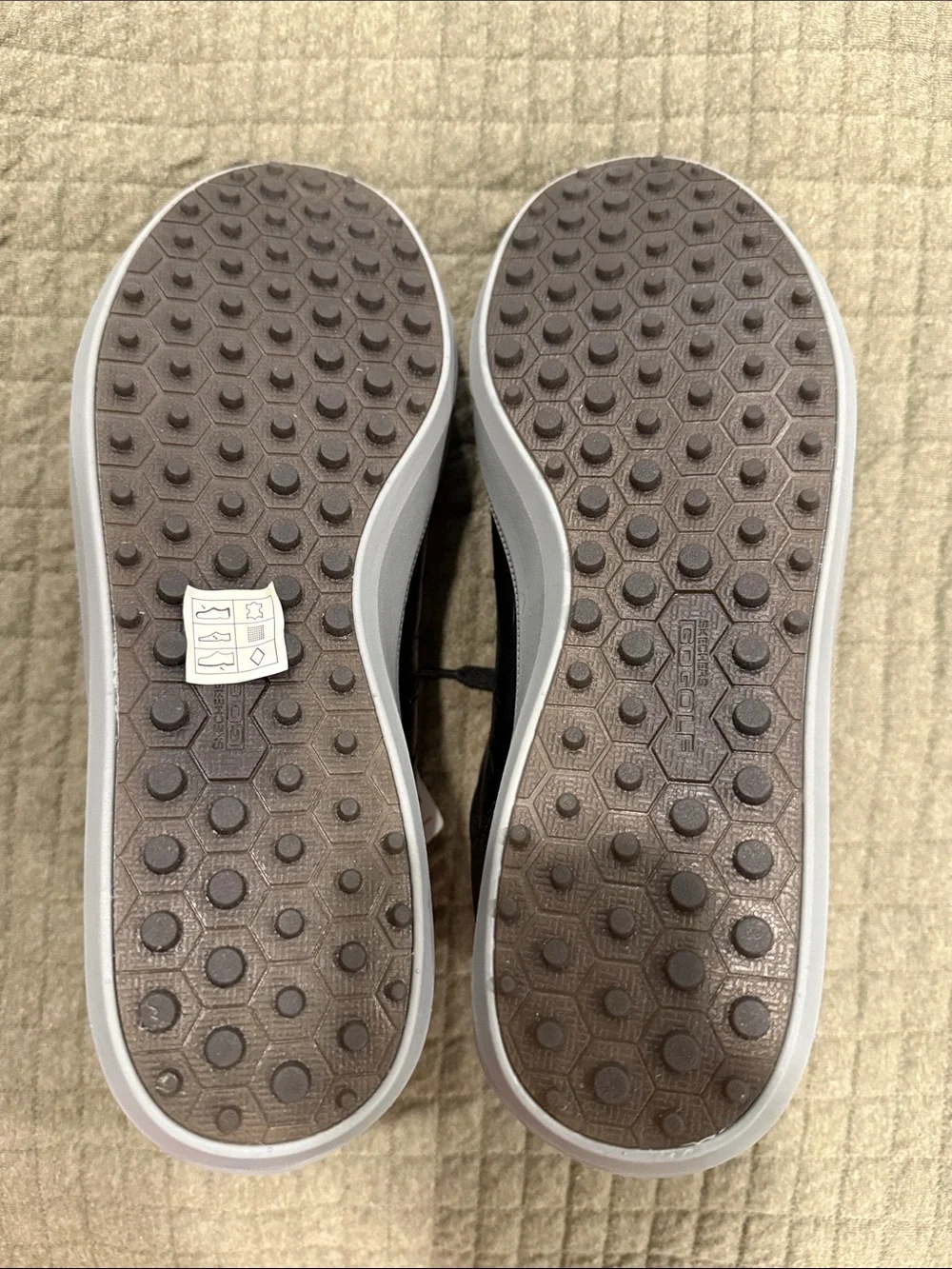 Skechers Go Golf Men's Black/Gray Lace-Up Drive 4-LX Size 11